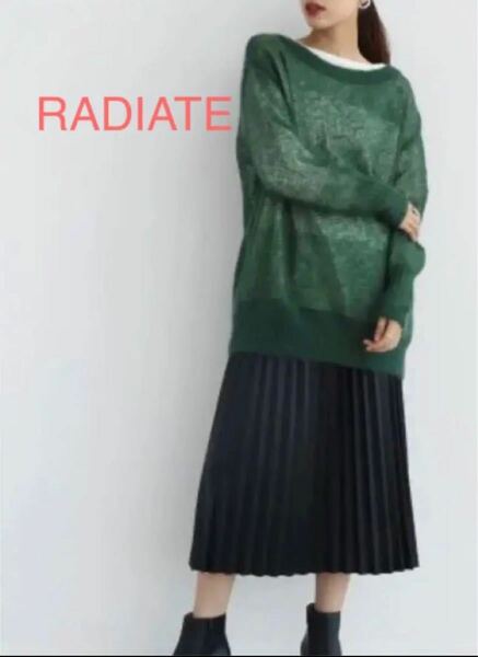 新品タグ付14000円 radiate the lifedress ニット