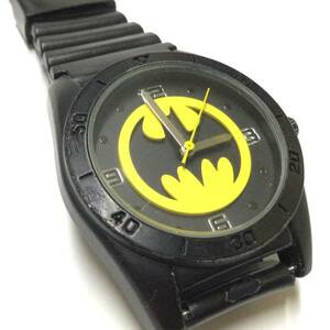【レトロ・希少ビンテージ】当時物 アメコミ バットマン 腕時計