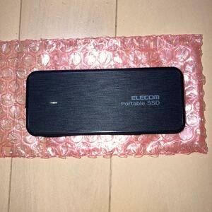 エレコム USB3.1 Gen1対応 ポータブルSSD 120GB (ブラック) ESD-JEC0120GBK
