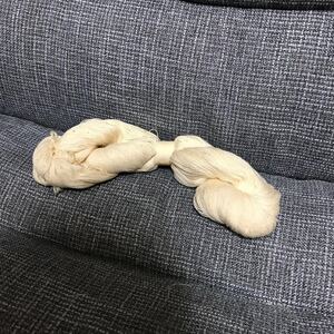 昭和レトロ 仕付け糸 ハンドメイド 白 ホワイト 糸