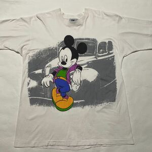 【XL程度】Mickey by Jerry Leigh ビックシルエットTシャツ ビンテージ USA製