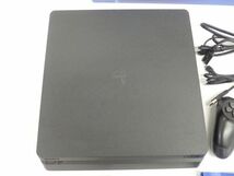 ☆営FU084-100　SONY　PlayStation4　ps4・プレステ4　HDR 500GB　CHU-2200A 　ジェットブラック　中古稼働品_画像6