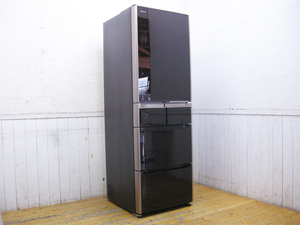 日立・冷蔵庫・左開ドア・2015年製・R-S4200EL・415L・中古品・144970
