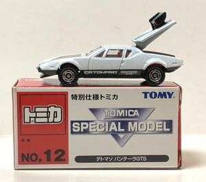 レア 当時物 ラスト 1972 De Tomaso Pantera GTS デトマソパンテーラ White ホワイト 日本製 2004 Tomica Special Model No12 特別仕様