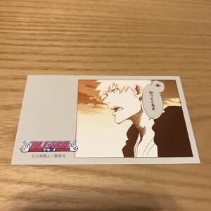 BLEACH ☆ JUMP キャラクターズガムコレクション 名場面ステッカー ジャンプショップ 原作柄 黒崎一護 ブリーチ