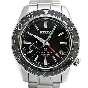 セイコー SEIKO グランドセイコー GS スプリングドライブ GMT メンズ腕時計 SBGE001 9R66-0AA0 保証書付き