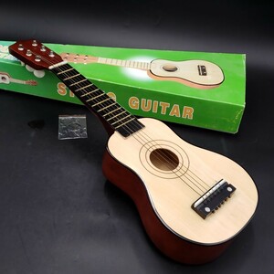 [100ｙ1045]おもちゃ ギター楽器 玩具 STRING GUITAR UC21B 鳴りもの　小型　ミニ 全長約54cm