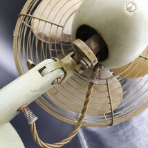 [170i1340] 三菱 扇風機 　AC ERECTRIC FAN　希少！エレクトリックファン　昭和レトロ　アンティーク　装飾品　MITSUBISH　動作確認済み_画像6