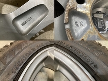 バリ溝 ENKEI RIVAZZA 16インチ 6.5J +38 PCD114.3 5H BRIDGESTONE BLIZZAK REVO2 195/50R16 4本セット (YC1157)_画像6