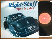 【LP】RIGHT-STUFF(28AH2284CBSソニー1988年SAMPLE見本OPENING ACT千葉和弘マザーメアリー伊藤真琴ライトスタッフ塚本裕)_画像1