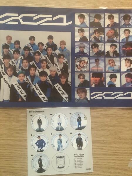 NCT2021 Universe ステッカー mu-mo特典 ジュエルケース