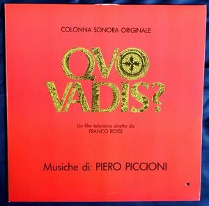 0( =^・_・^)=〇☆伊盤オリジナルLP★Quo Vadis?★ピエロ・ピッチォーニ★Piero Piccioni★General Music GM 30716★☆