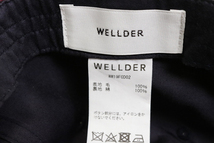 ★新品 送料無料★ウェルダー WELLDER ◆ 6パネル キャップ ネイビー (下げ札付き 定価￥12100) チェック柄 野球帽 帽子 ◆WX5_画像6