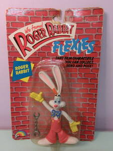  Roger кролик *1987 год подлинная вещь фигурка кукла Vintage *Disney Roger Rabbit Vintage Figure Disney фильм Showa Retro ...