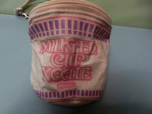  не использовался MILKFED Milkfed CUP NOODLE cup обнаженный ru сотрудничество парусина сумка журнал дополнение товар 