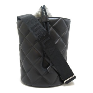 Furla Furla Shoulder Bag Shoulder Bag Black Leather, debt, Furla, shoulder