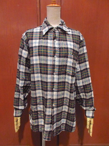 ビンテージ70's●PENDLETONチェックウール長袖シャツsize L●220319r2-m-lssh-wl古着ペンドルトントップスUSA製