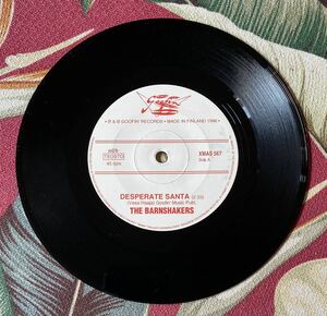 The Barnshakers Black Vinyl 7inch Desperate Santa 1996 Goofin’ Records ロカビリー