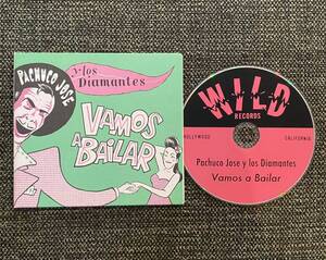 Pachuco Jose y Los Diamantes CD Vamos A Bailar Latin Swing Calypso ロカビリー Wild Records