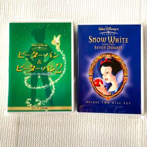 限定版ディズニークラシックDVD全5枚 ピーターパン&ピーターパン2 & 白雪姫SPエディションセット★記載内容必読★