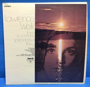 LP JAZZ LAWRENCE WELK / LOVE IS A MANY SPLENDORED THING 米盤