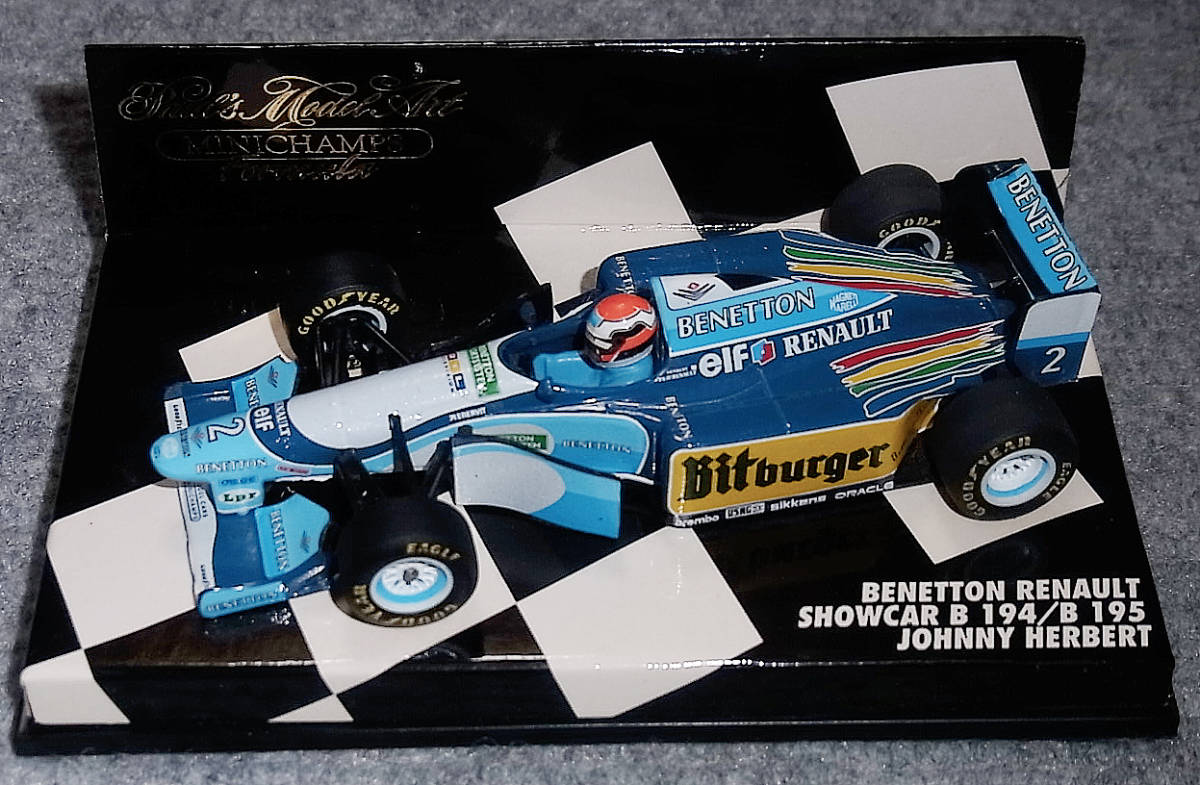 Yahoo!オークション -「ベネトンb195」(ミニカー) の落札相場