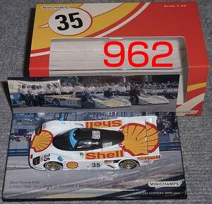 ACO別注 1/43 ダウアー ポルシェ962GT SHELL 35号ルマン1994 3rd PORSCHE Dauer