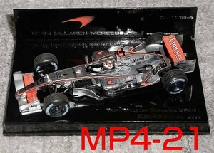 TE別注 1/43 マクラーレン メルセデス MP4/21 ライコネン 2006 McLaren MERCEDES MP4-21