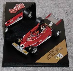 4054B 1/43フェラーリ 312T マルティニ 1976 イギリスGP FERRARI QUARTZO