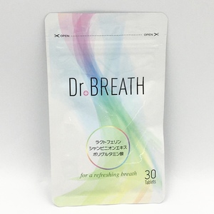 ☆ exdays（MOUTH LABO） Dr+BREATH ドクターブレス 口臭予防タブレット 30粒 未開封 賞味期限2023年5月迄ネコポス可