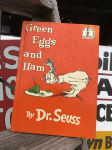 即決 Green Eggs and Ham BY Dr.Seuss ヴィンテージブック 絵本 洋書 アメリカ Dr.スース キャット イン ザ ハット THE CAT IN THE HAT