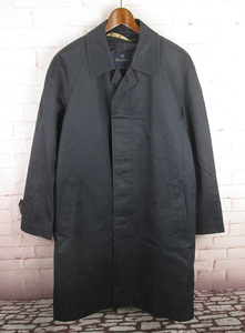 MFJ13420 BROOKS BROTHERS Brooks Brothers turn-down collar coat 38 navy 