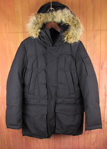 LWJ17870 WOOLRICH ウールリッチTETON BLIZZARD PARKA テトン ブリザードパーカー ダウンジャケット USA XS/EU S 濃紺系