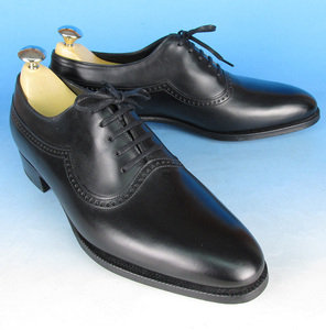 MYF7518 JOHN LOBB ジョンロブ ROTHLEY ロスリー プレーントゥシューズ 6E 黒 新品