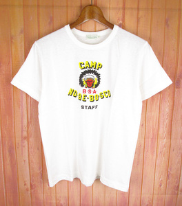 MST6801 HELLER'S CAFE ヘラーズカフェ WAREHOUSE ウエアハウス Tシャツ 36 新品（クリックポスト可）