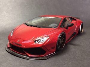 1/24 LB WORKS Ver.1 Lamborghini ula can Meister цвет vi -no rosso покрашен конечный продукт Aoshima 