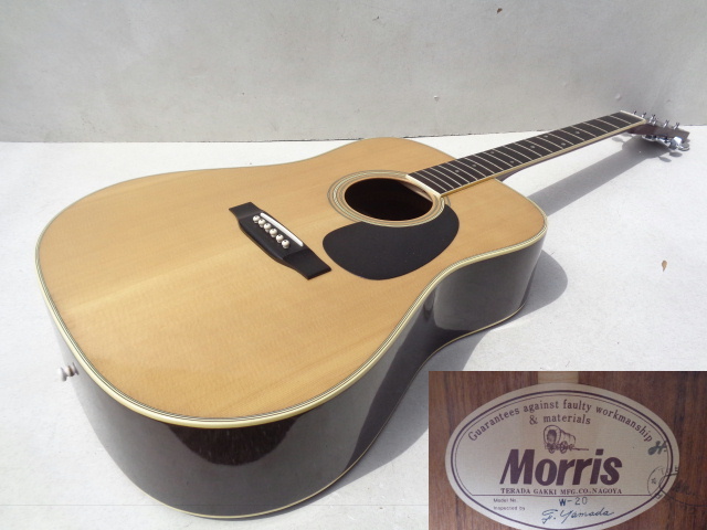 定番入荷 【新品弦張替済】Morales アコースティックギター MD-28