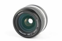 07701cmrk Nikon Ai NIKKOR 28mm F2.8S Ai-S 単焦点 広角レンズ Fマウント_画像8