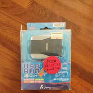 Arvel　USB HUB 4ポート　USBハブ　H411US-MG アーベル　