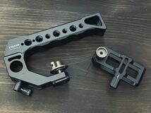 【TILTA】Quick Release Top Handle & SSD Drive Holder for T5（共にTilta Grey）セット_画像2