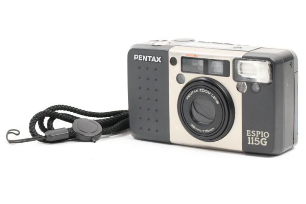 全品送料0円 115G コンパクトフィルムカメラ!! ☆極上美品☆PENTAX