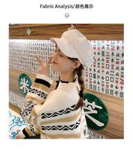 キャスケット 帽子　ファション　レディース　可愛い　韓国風　ホワイト_画像3