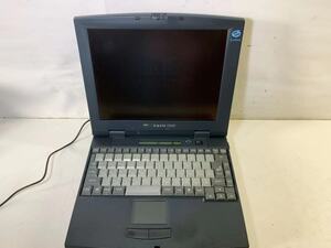 YN160**[ Junk ] NEC old model laptop PC-9821Nr13/D10 model A