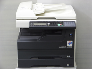 正常動作品 NTT M1800 FAX 複合機 コピー機 スキャナ A3 モノクロ 1週間保証有り