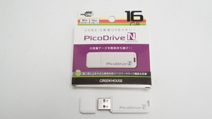 【美品】グリーンハウス USBメモリ PICODRIVE N 16GB