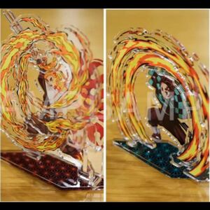鬼滅の刃 ポップアップアクリルマスコットセット 煉獄 炭治郎 アクスタ アニプレックス アニプレ 無限列車