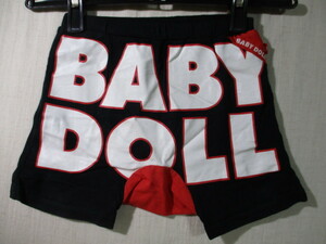 【BABY DOLL】ズボン サイズ80色ブラック身丈23身幅21/GAB