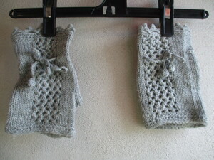 [ gloves ] Kids size :F color : gray length :16 width :10/AAT