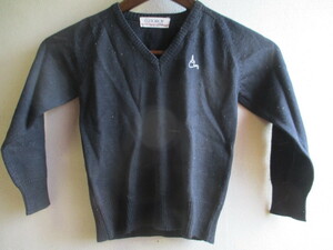 [TOROY] sweater Kids size :110 color : black length :41 width of a garment :32 shoulder width :28/NAN