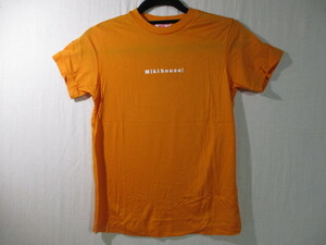【mikiHOUSE】半袖Tシャツ サイズ130色オレンジ身丈53身幅38/EAG